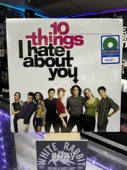 10 Things I Hate About You Vinyl LP Sealed Walmart Exclusive Green Vinyl