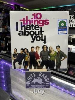 10 Things I Hate About You Vinyl LP Sealed Walmart Exclusive Green Vinyl