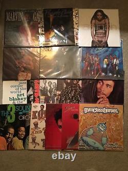 15 Vinyl LP Lot Soul & Jazz Prince, Marvin Gaye, Art Blakey, Al Green +++