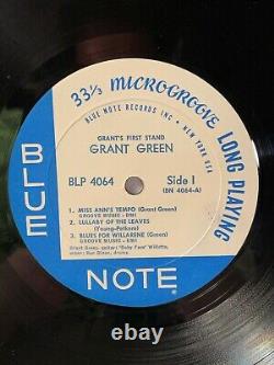 1962 Grant Green Grant's First Stand LP Blue Note Records Mono BLP 4064 VG/VG