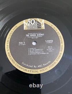 1966 The Green Hornet Original TV Score Vinyl LP Mono Billy May Bruce Lee