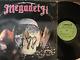 1985 Megadeth Killing Is My Business. Vintage Lp Vinyl Mx 8015 Green Label