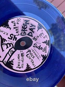 1990 First Press Green Day Slappy E. P. Blue Marble Vinyl 7 45 rpm 200 Pressed