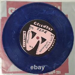 1990 Green Day Slappy EP 7 Vinyl Blue Marble Color (45 rpm) withInsert