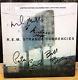 1995 Rem Band Signed By 4 Strange Currencies Green Vinyl Record Vtg Autograph