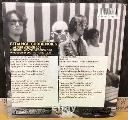 1995 REM Band Signed By 4 Strange Currencies Green Vinyl Record Vtg Autograph