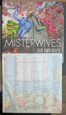 2015 MisterWives Our Own House Special Limited Edition Vinyl Record LP Green