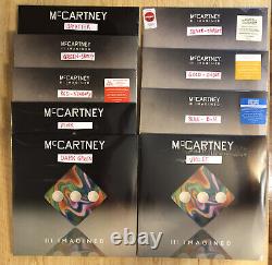 20 LPs COMPLETE SET COLORED VINYL PAUL McCARTNEY III RED GOLD PINK BLUE GREEN