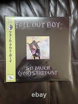 #237/300 Fall Out Boy So Much For Stardust vinyl Coke Bottle Green Assai Obi LP