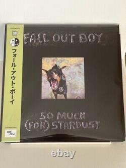 #293/300 Fall Out Boy So Much For Stardust vinyl Coke Bottle Green Assai Obi LP