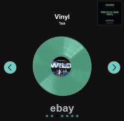 2 KATSEYE Wild Standard Signed Vinyl Record Precious Jade LP Green Sealed