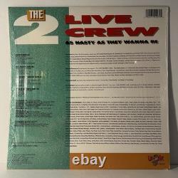 2 Live Crew As Nasty As They Wanna Be (1989 Lil' Joe Records XR-107)