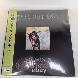 #/300 Fall Out Boy So Much For Stardust Vinyl Coke Bottle Green Assai Obi LP