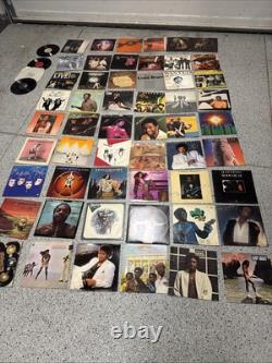 52 Classic Vinyl Albums Soul, Motown, R&b, Estate Sale Lot Al Green, MJ