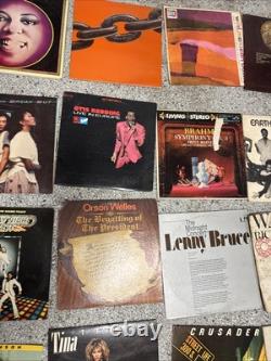 52 Classic Vinyl Albums Soul, Motown, R&b, Estate Sale Lot Al Green, MJ