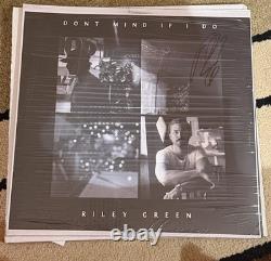 AUTOGRAPHED Riley Green Signed Vinyl Album'Don't Mind If I Do