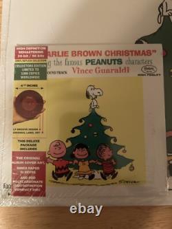 A Charlie Brown Christmas Green Vinyl With Red replica Cd 1/3000 Best Buy RARE