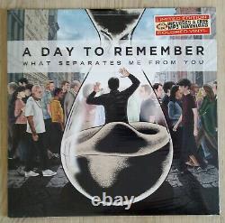 A Day To Remember What Separates Me From You Clear Green Vinyl Record LP Rare