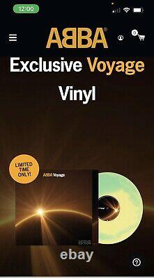 Abba Voyage Gold And Green Australian Vinyl Ships 30th June 2022