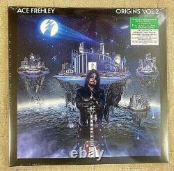 Ace Frehley Origins Vol 2 Red/Green Vinyl Signed Autograph Card 303/500 KISS New