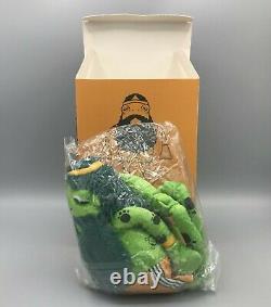Aesop Rock Long Legged Larry Plush Toy Frog by Jeremy Fish with 7 Vinyl New
