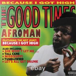 Afroman The Good Times Limited Edition Cloudy Green Vinyl Record 2LP