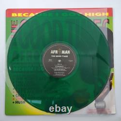 Afroman The Good Times RARE Green Vinyl 2xLP 2001 First Edition Promo Pressing