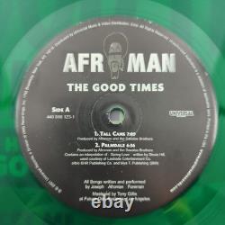 Afroman The Good Times RARE Green Vinyl 2xLP 2001 First Edition Promo Pressing