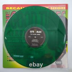 Afroman The Good Times RARE Green Vinyl 2xLP 2001 First Edition Promo Pressing