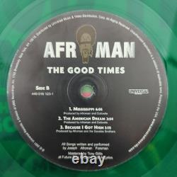 Afroman The Good Times RARE Green Vinyl 2xLP 2001 First Edition Promo Pressing