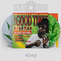Afroman The Good Times Vinyl x 2 LP Set Cannibas Cloudy Green & Hazy White Smoke