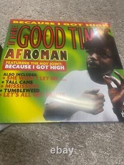 Afroman The Good Times Vinyl x 2 LP Set Cannibas Cloudy Green & Hazy White Smoke