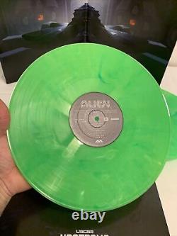 Alien Movie Soundtrack Green Acid Vinyl Jerry Goldsmith? Album Mondo Colored Lp