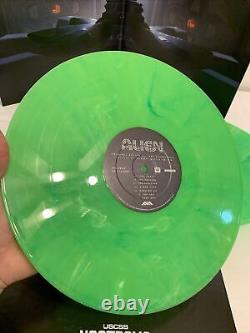 Alien Movie Soundtrack Green Acid Vinyl Jerry Goldsmith? Album Mondo Colored Lp