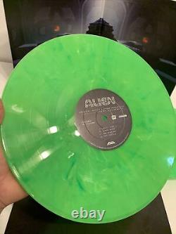 Alien Movie Soundtrack Green Acid Vinyl Jerry Goldsmith? Album Mondo Colored Lp