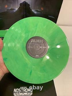 Alien Movie Soundtrack Green Acid Vinyl Jerry Goldsmith? Album Mondo Colored Lp