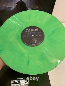 Alien Movie Soundtrack Green Acid Vinyl Jerry Goldsmith? Album Mondo Colored Lp