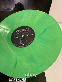 Alien Movie Soundtrack Green Acid Vinyl Jerry Goldsmith? Album Mondo Colored Lp