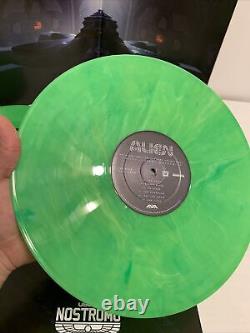 Alien Movie Soundtrack Green Acid Vinyl Jerry Goldsmith? Album Mondo Colored Lp