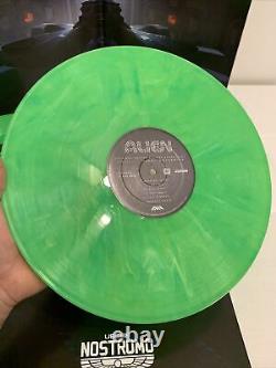 Alien Movie Soundtrack Green Acid Vinyl Jerry Goldsmith? Album Mondo Colored Lp