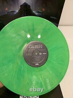 Alien Movie Soundtrack Green Acid Vinyl Jerry Goldsmith? Album Mondo Colored Lp