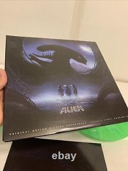 Alien Movie Soundtrack Green Acid Vinyl Jerry Goldsmith? Album Mondo Colored Lp