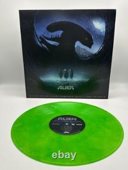 Alien OST 2xLP 180g Acid Blood Green Vinyl Mondo Exclusive Jerry Goldsmith