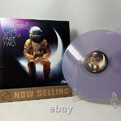 Angels & Airwaves Love Album Parts One & Two Vinyl LP Green / Purple /500
