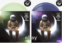 Angels & Airwaves Vinyl Love Part 1 & 2 4 Lp Coke Bottle & Cobalt Blue Proof