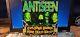 Antiseen Exploding Barbed Wire Death Match 7 Green Vinyl Punk Rock Rare Oop