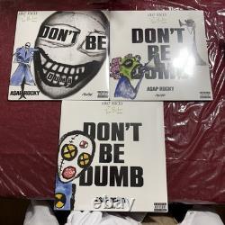 Asap Rocky Dont Be Dumb Signed Bundle In-hand