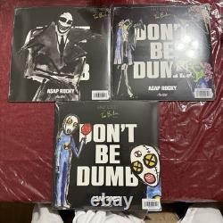 Asap Rocky Dont Be Dumb Signed Bundle In-hand