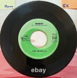 BEATLES 45. MISERY. ROLL OVER BEETHOVEN. Capitol Green Starline 6065. EX