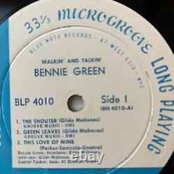 BENNIE GREEN Walkin and Talking LP Blue Note 4010 W. 63RD RVG EAR Mono DG OR Rare